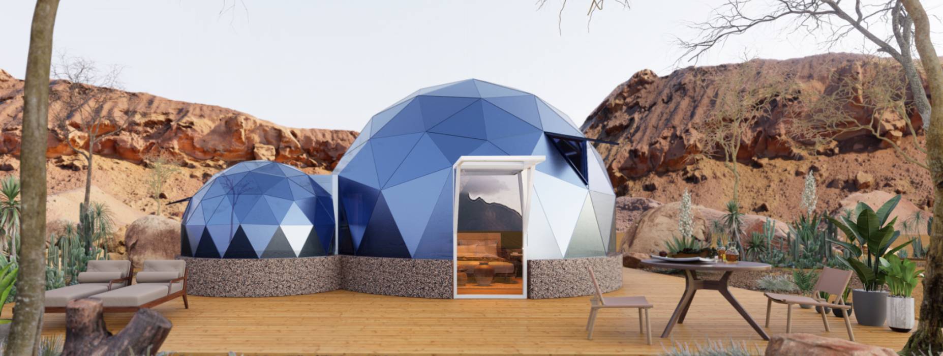 庆元县球形智能光伏玻璃星空房